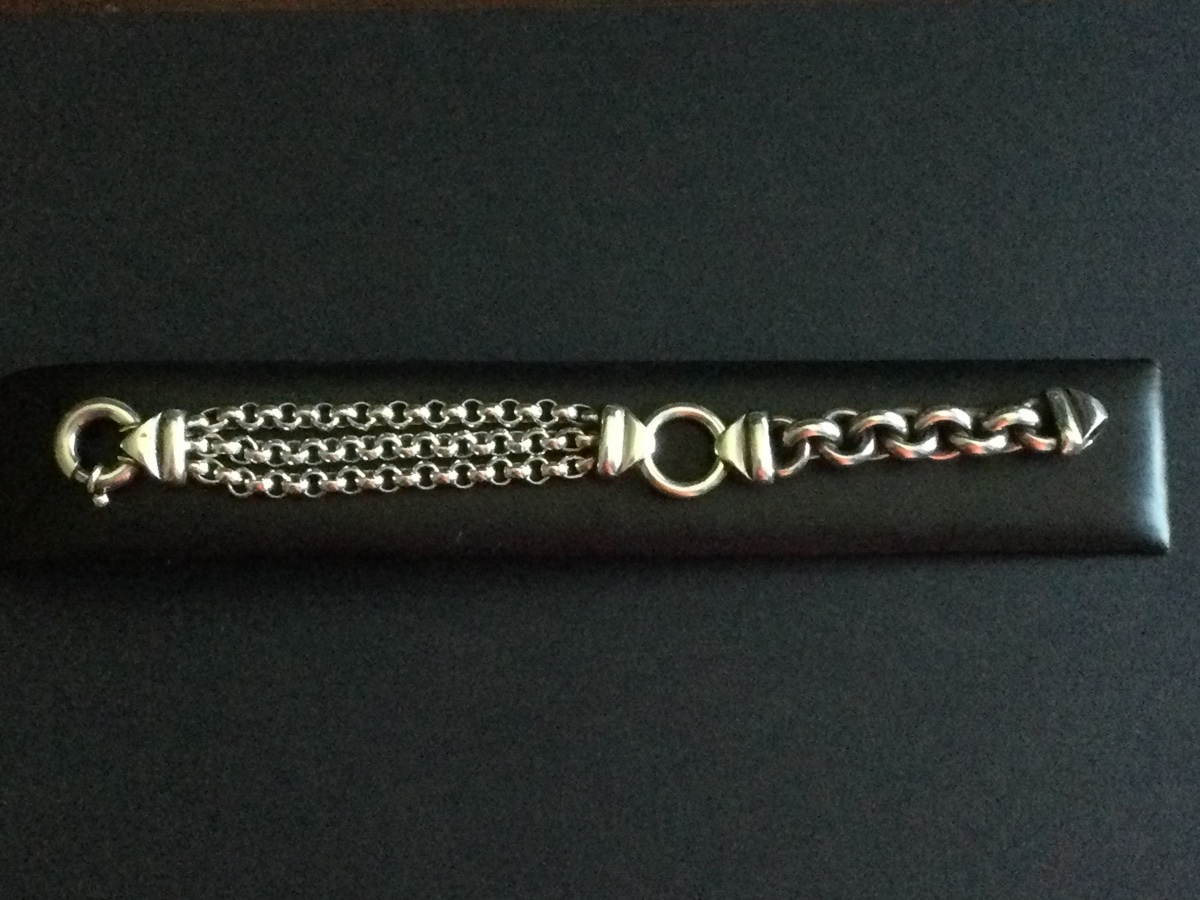 Bracelet Argent Massif 