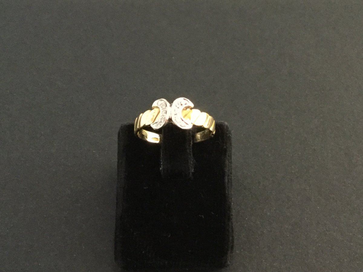 Yellow Gold And Shiny Ring