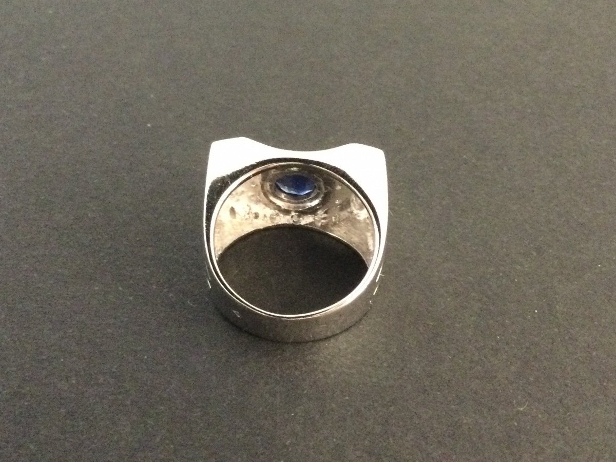 Baguetank Sapphire And Diamonds-photo-2