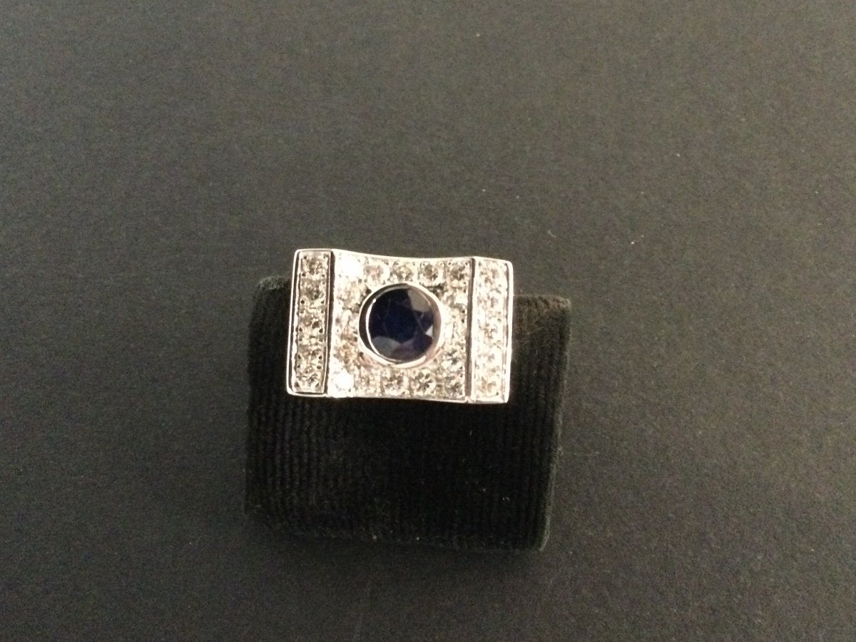 Baguetank Sapphire And Diamonds-photo-3