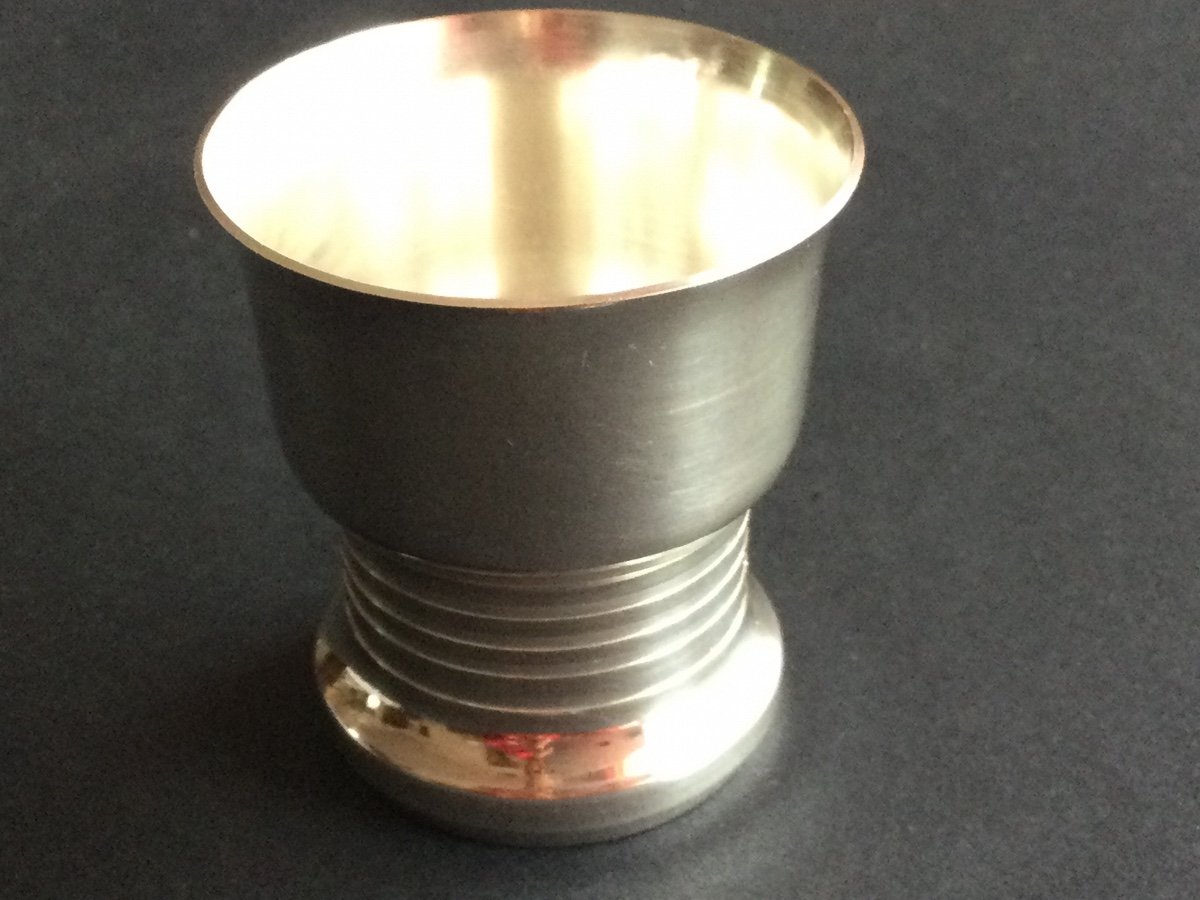 Timbale Bébé  En Argent Massif -photo-2