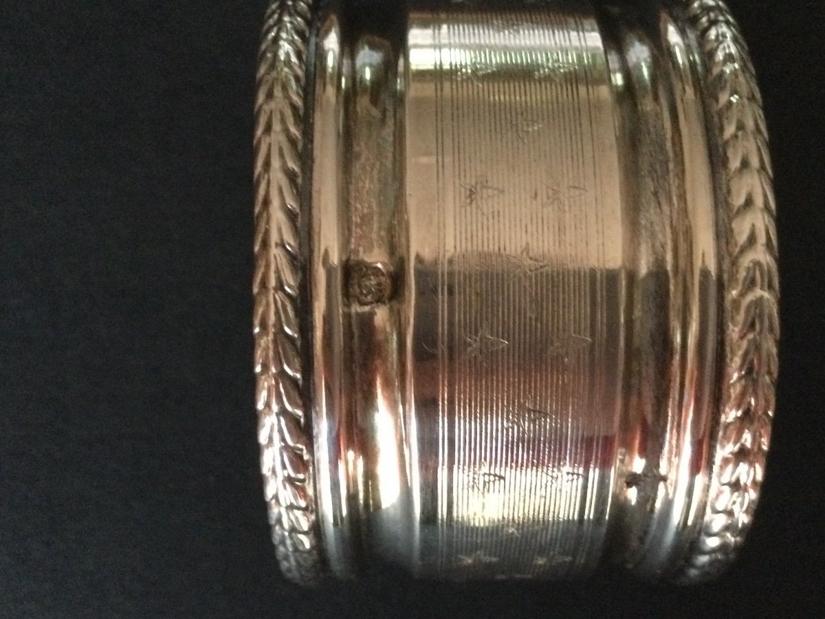 Sterling Silver Napkin Ring-photo-4