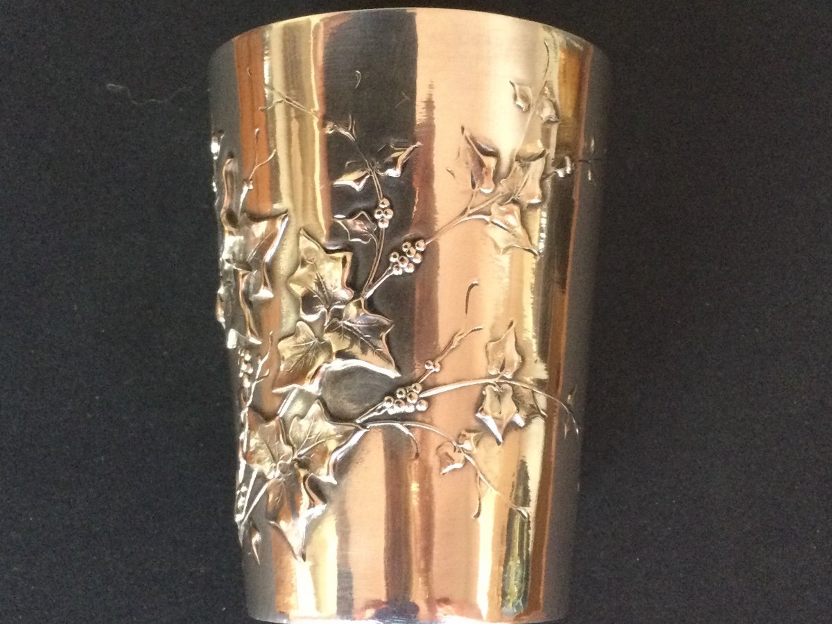 Art Nouveau Sterling Silver Timpani-photo-4