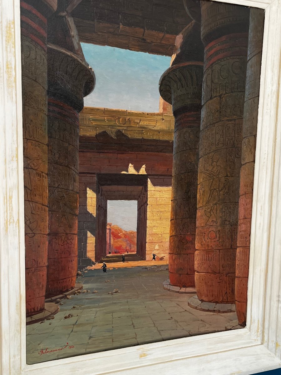 Alexandre Laszenko : Le temple de Louxor en Egypte 