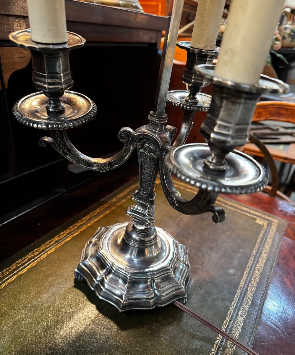 Silver-plated Bronze Hot Water Bottle Lamp 