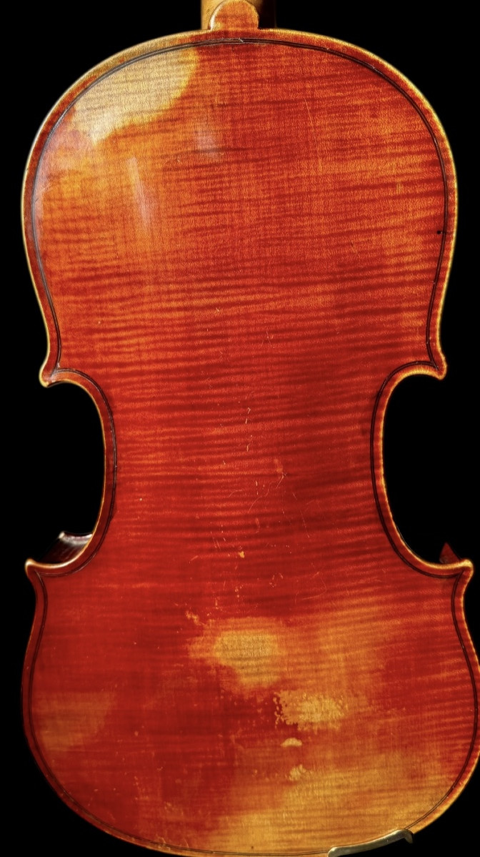 Violon Entier Portant Une étiquette De Charles Robert-photo-2