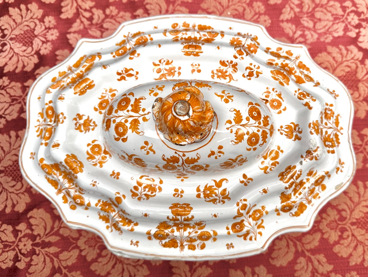 Moustier Earthenware Terrine-photo-2