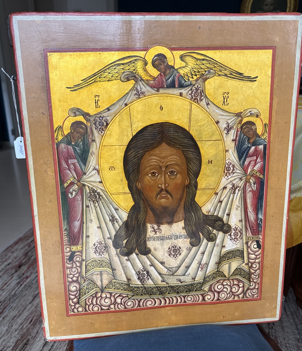 Double Processional Icon Of Saint Paraskewa And Her Mandylion-photo-2