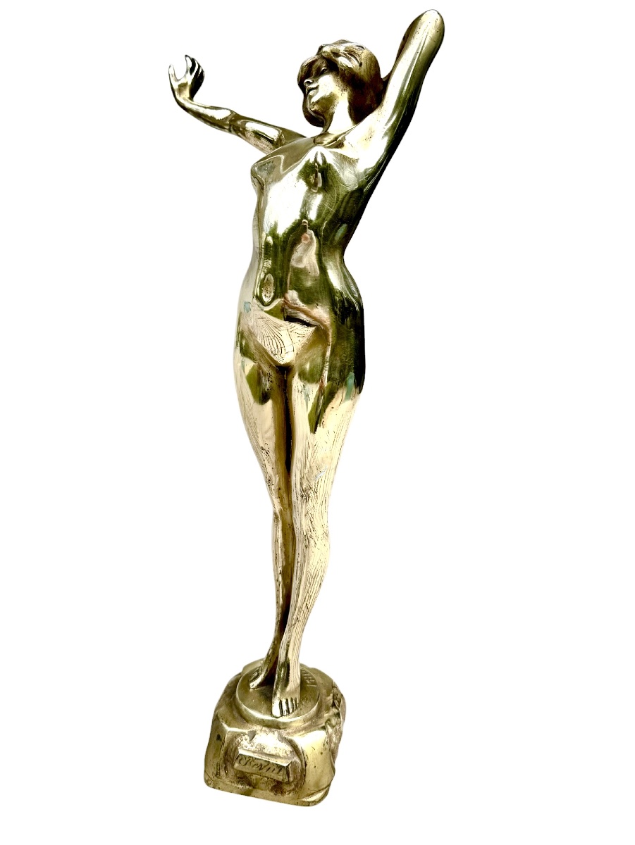 Sculpture en bronze ‘Réveil’ par Paul Philippe -photo-2