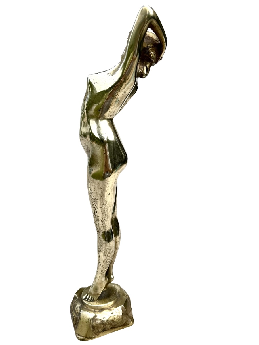 Sculpture en bronze ‘Réveil’ par Paul Philippe -photo-3
