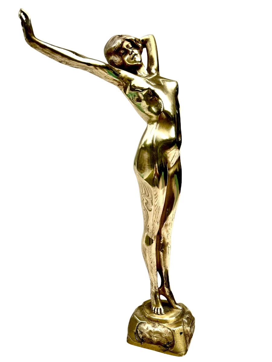 Sculpture en bronze ‘Réveil’ par Paul Philippe -photo-3