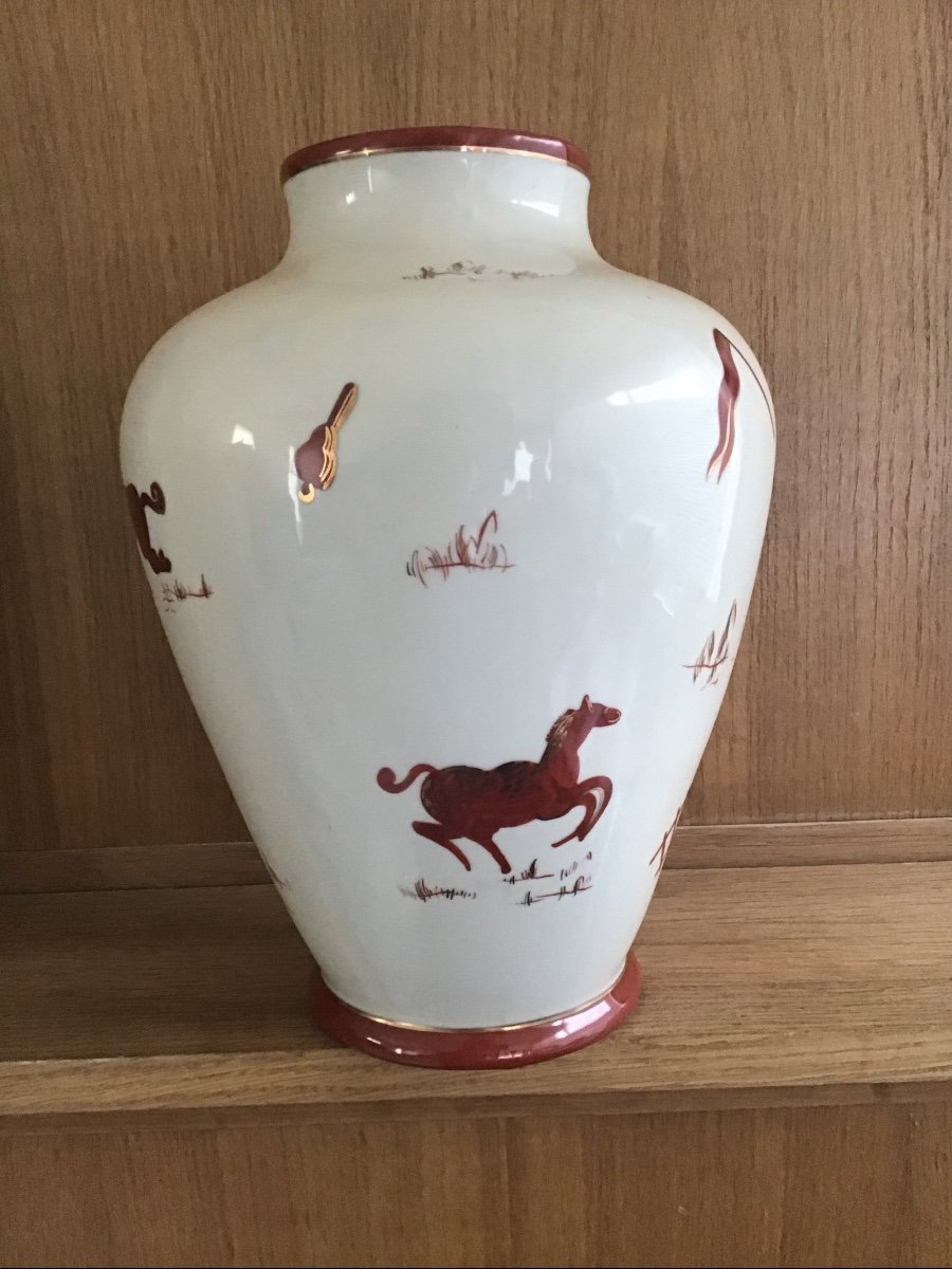 Large Ceramic Manufacture La Couleuvre 1940-photo-2