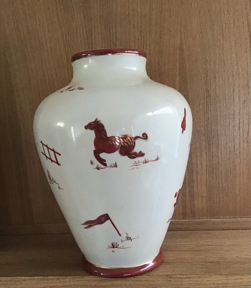 Large Ceramic Manufacture La Couleuvre 1940-photo-3