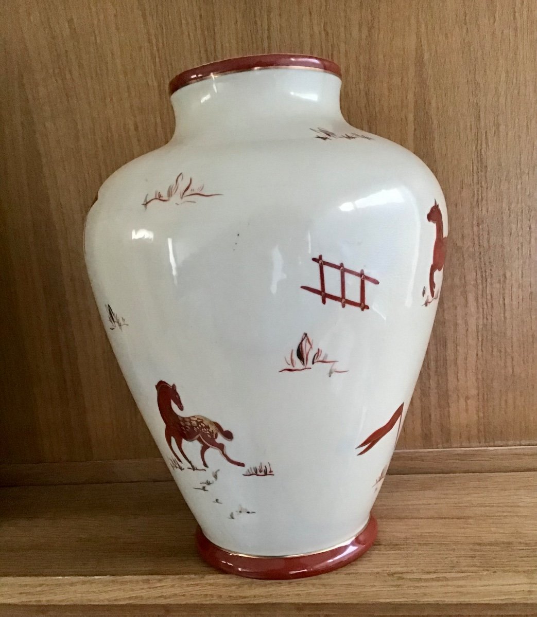 Large Ceramic Manufacture La Couleuvre 1940-photo-4