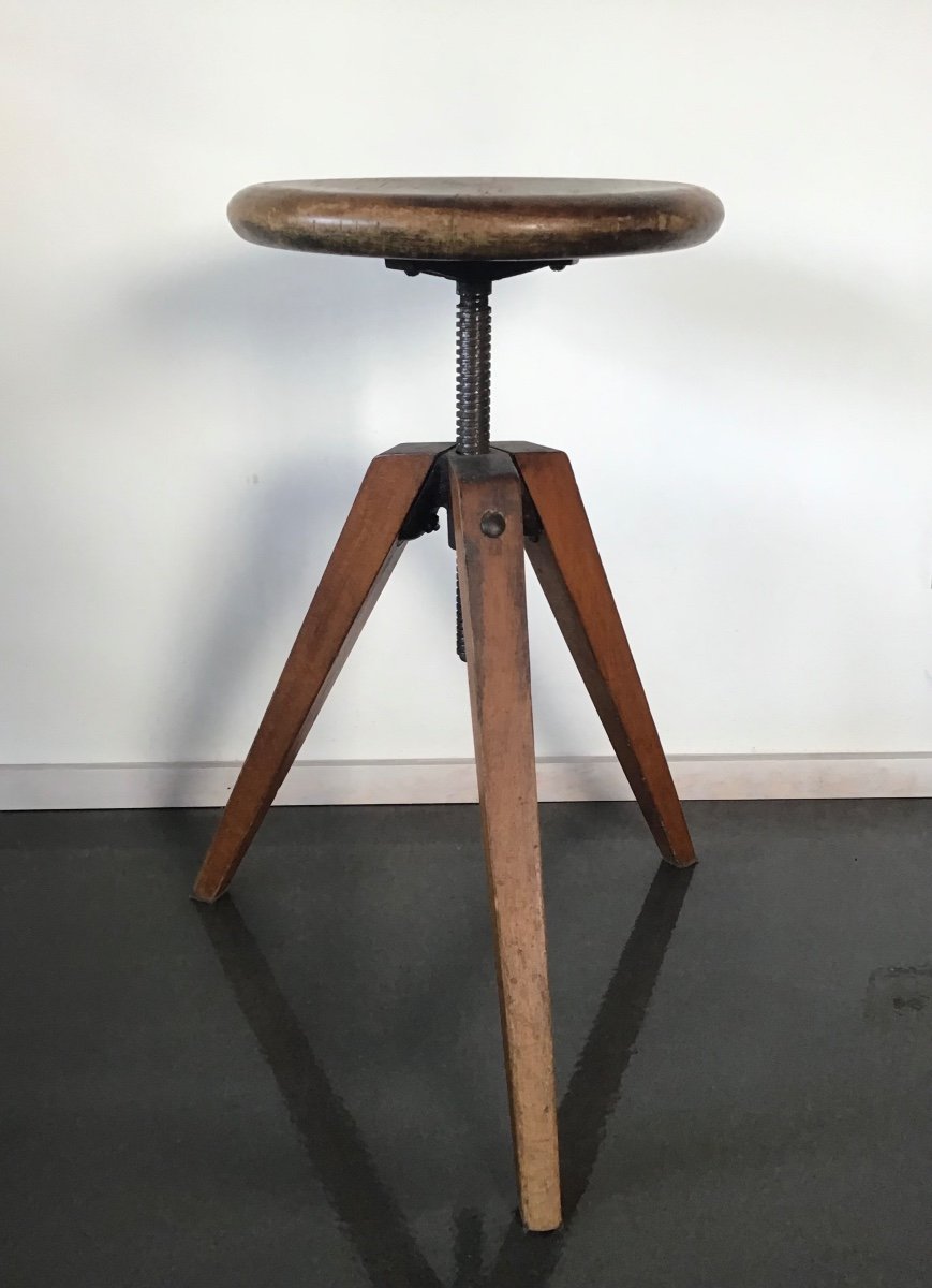 Bahaus German Industrial Stool 