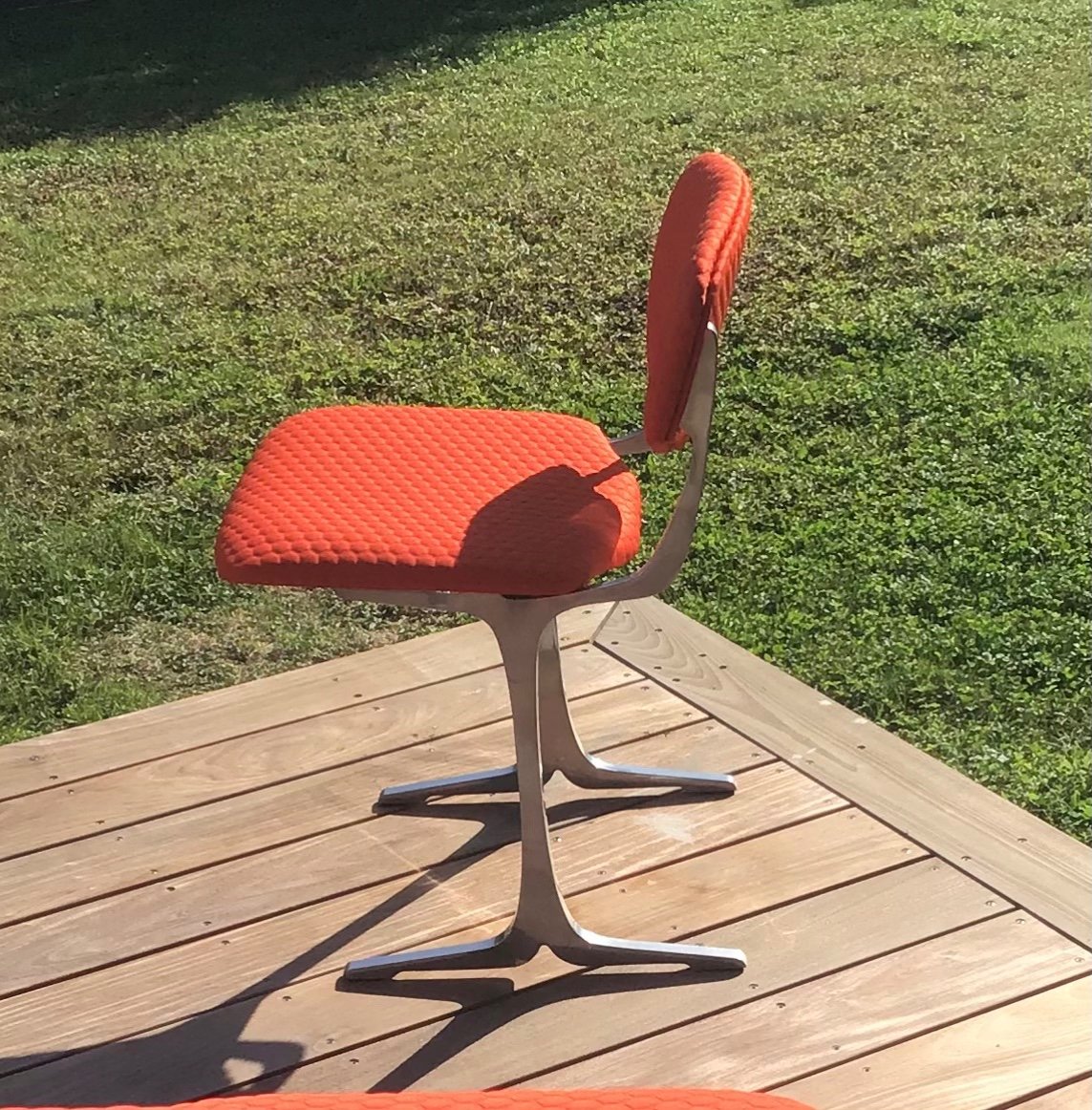 Set Of 4 Chairs 1970 Design Pierre Charron-photo-4