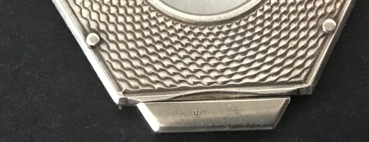 Coupe Cigare Hermès En Argent 1960-photo-1