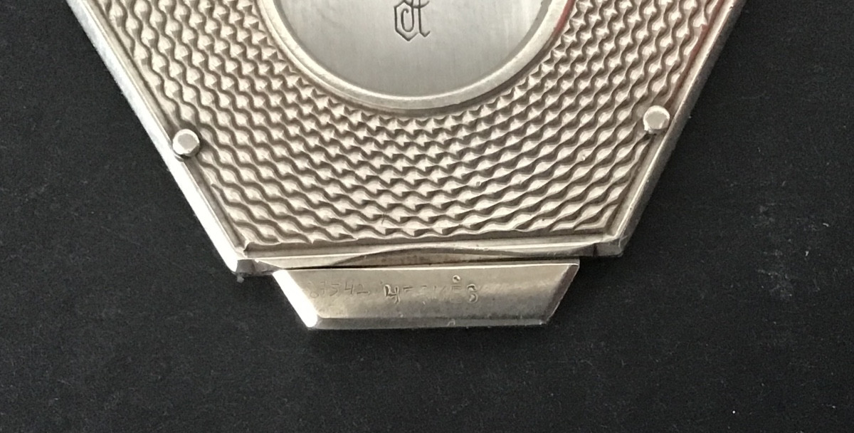 Coupe Cigare Hermès En Argent 1960-photo-2