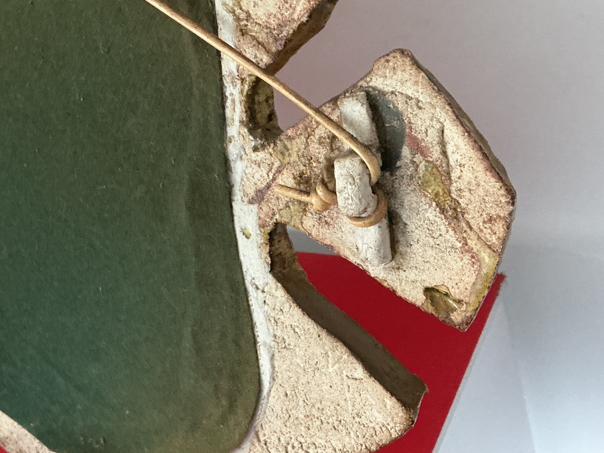 Ceramic Fish Mirror From The 60s/70s-photo-1