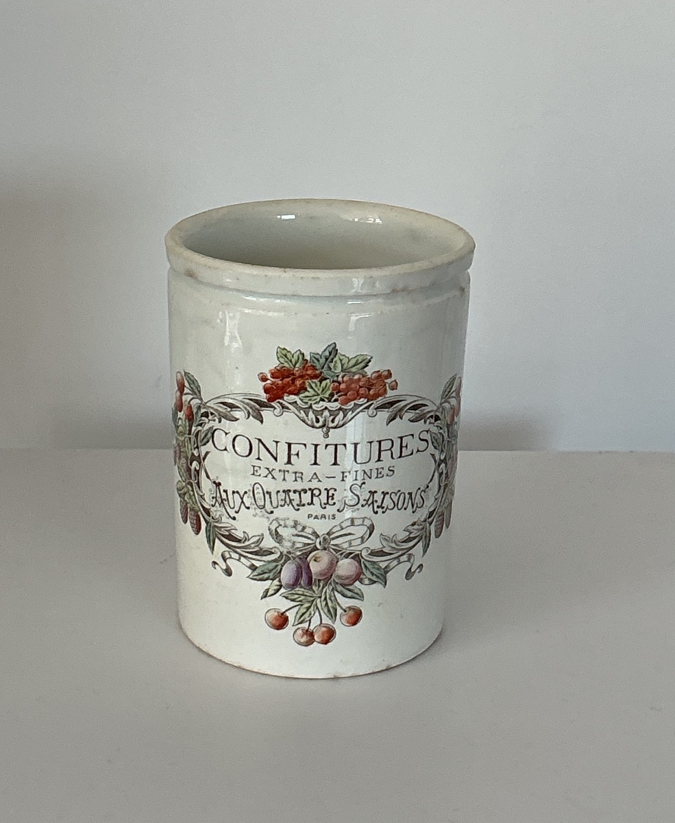 Luneville Jam Jar Late 19th/early 20th Century