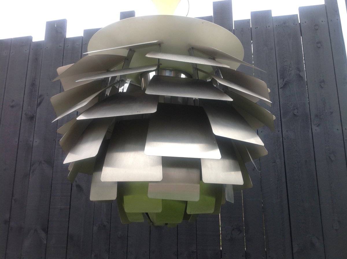 Suspension Artichoke  vintage  Poul Henningsen editeur  Louis Poulsen  1960-photo-3