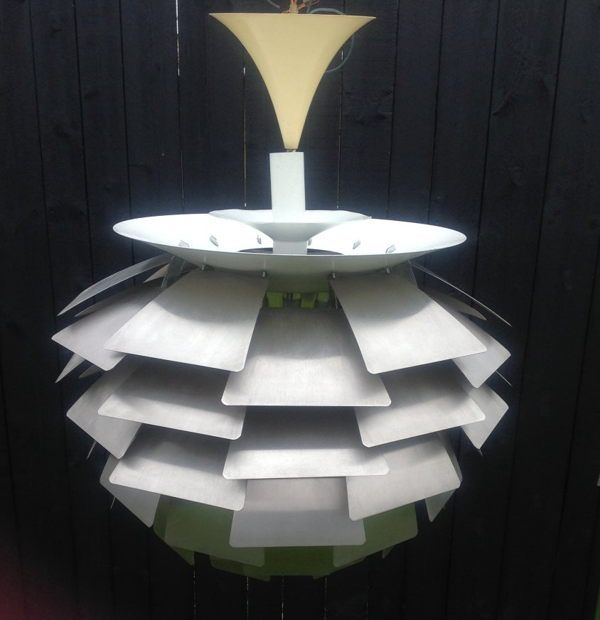 Suspension Artichoke  vintage  Poul Henningsen editeur  Louis Poulsen  1960-photo-2