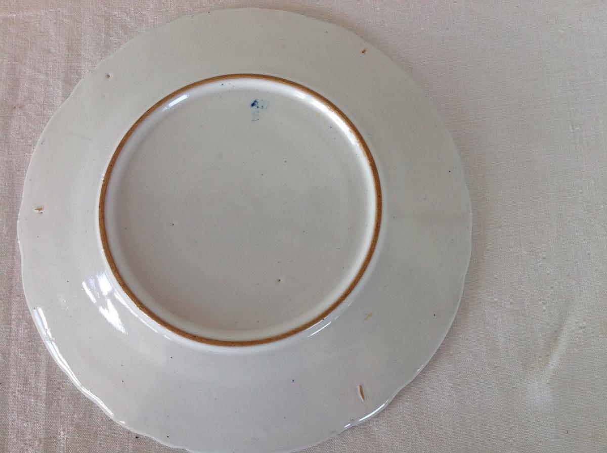 Assiette Signée Albert Dammouse Sevres-photo-4