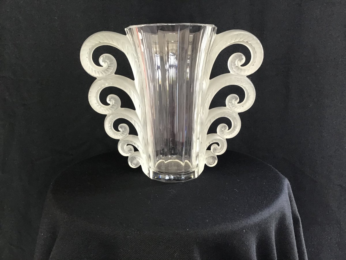 Vase Lalique Beauvais-photo-2