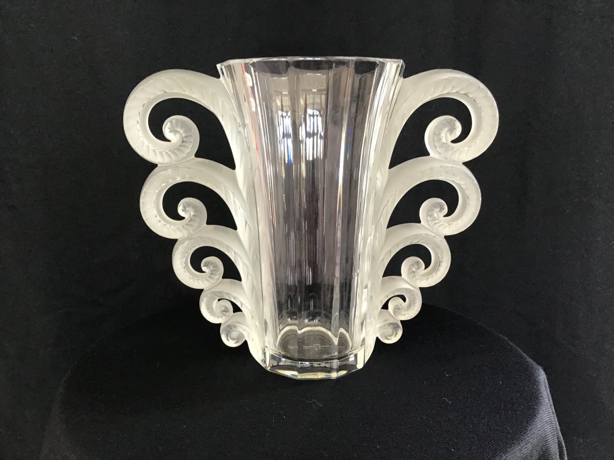 Vase Lalique Beauvais