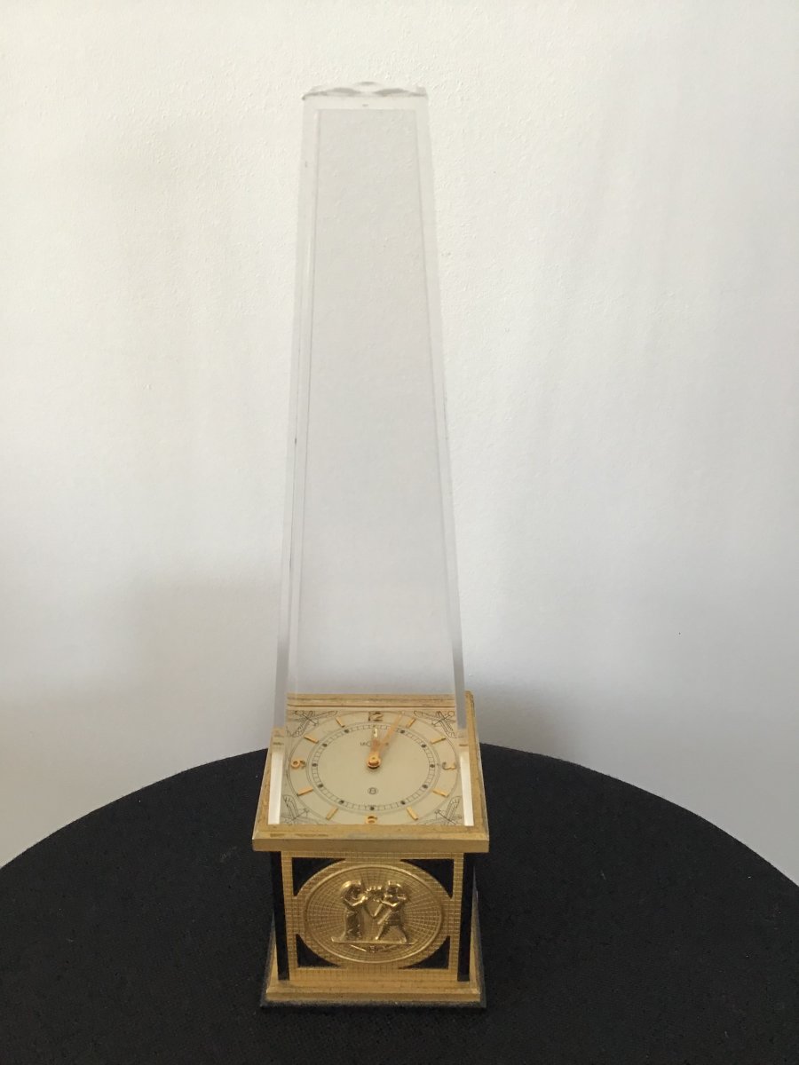 Desk Clock Lecoultre Obelisk-photo-3