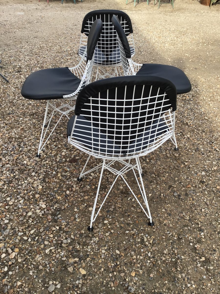 Série De 4 Chaises Eames-photo-3