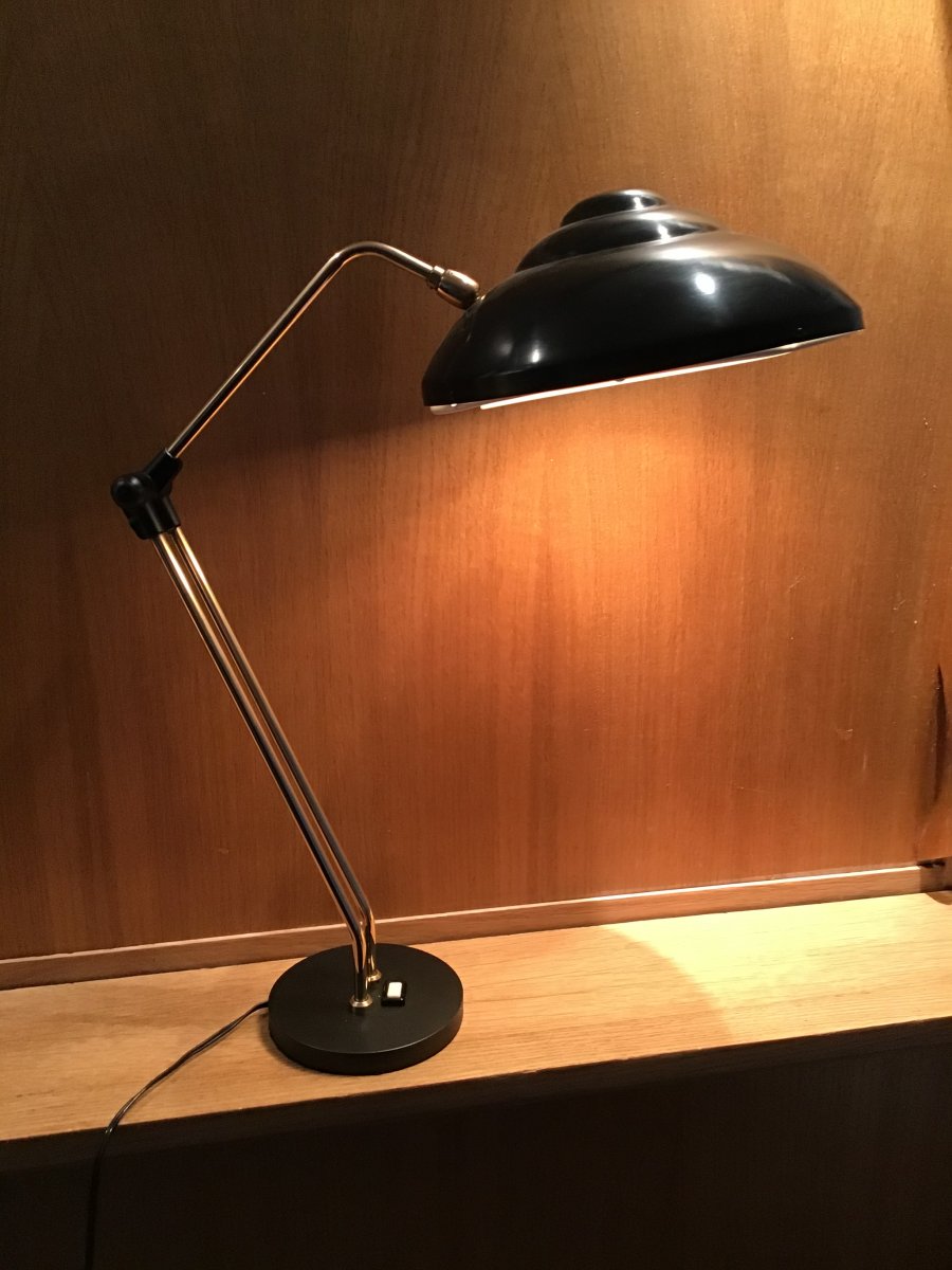 Lampe De Bureau Vintage Années 50