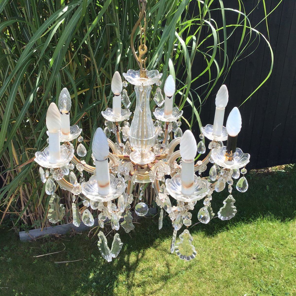 Lustre En Cristal Début XX