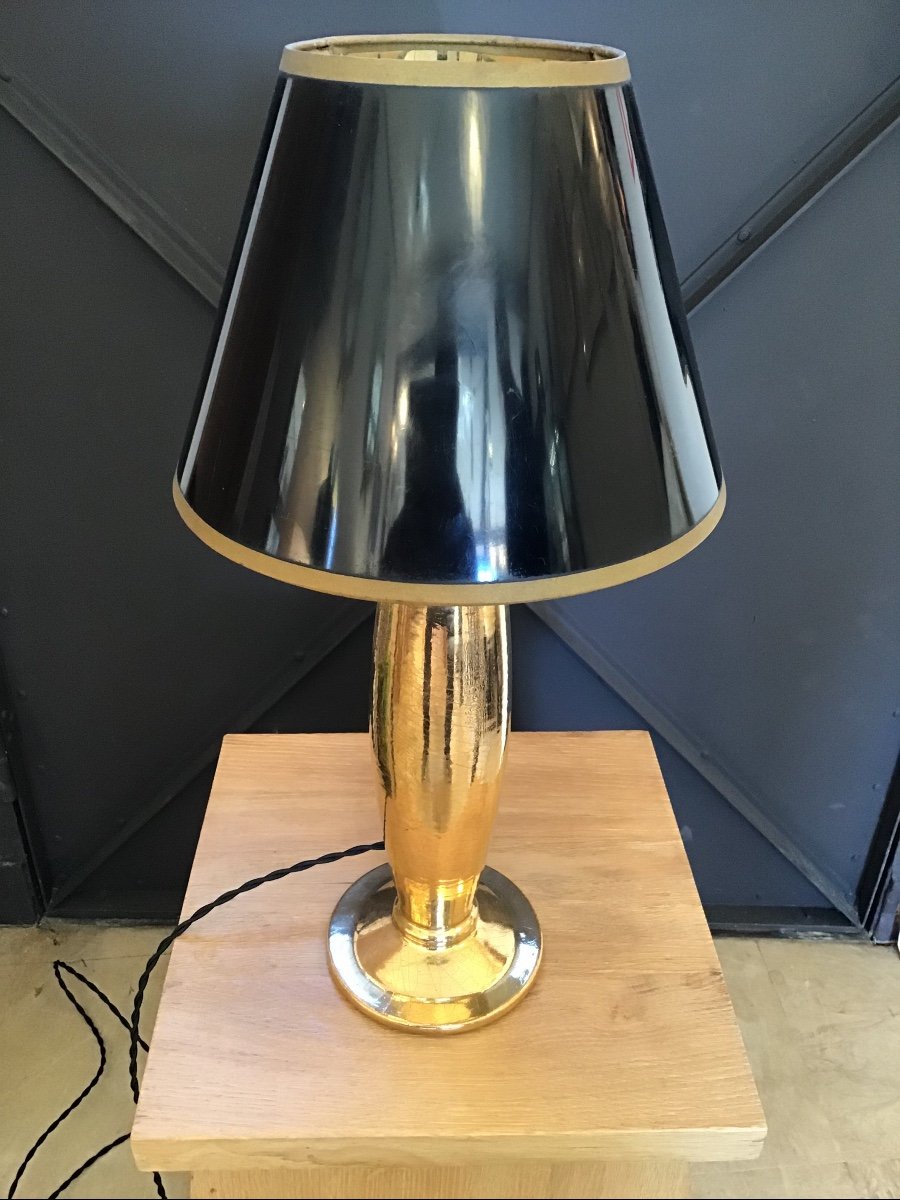 Lampe Art Deco Céramique Robj-photo-2