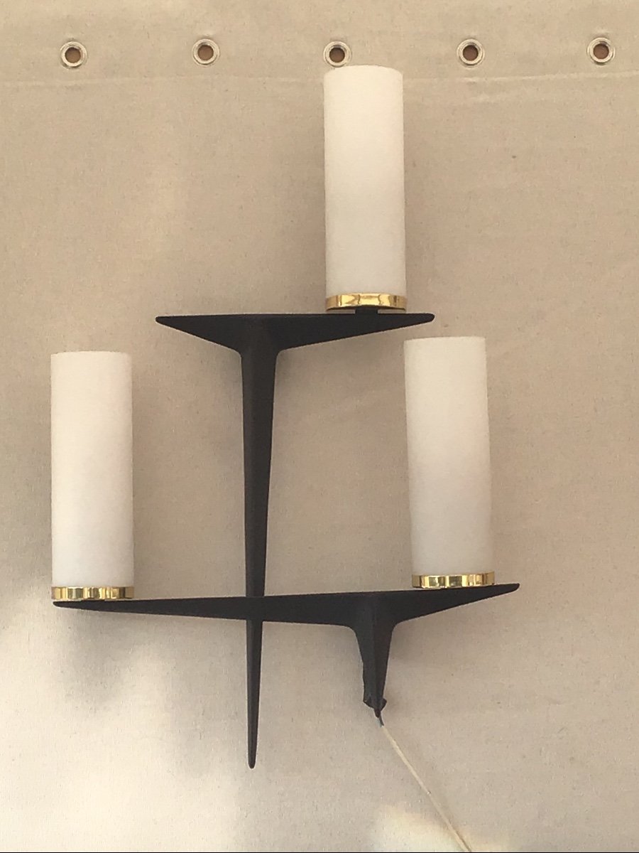 Large Wall Lamp Arlus 1950