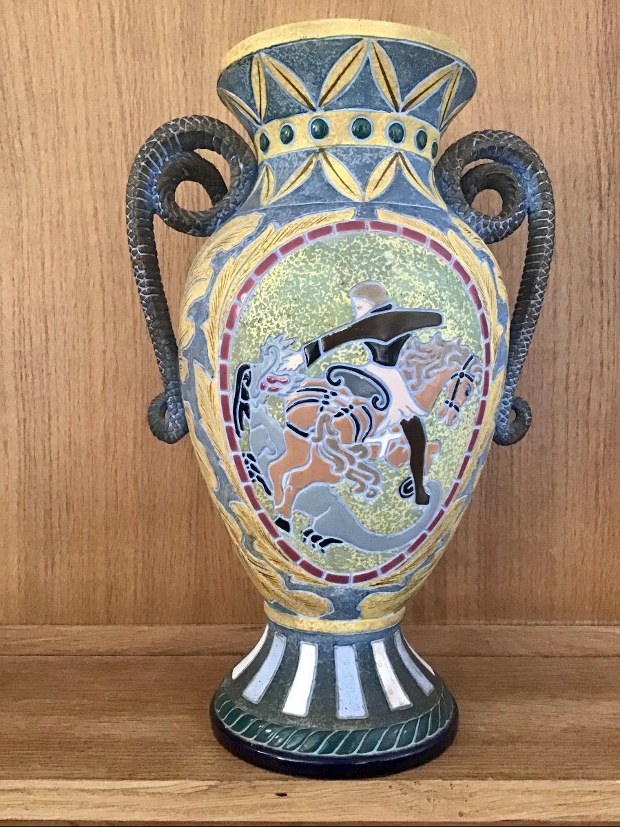 Grand Vase Amphore Art Deco Amphora-photo-1