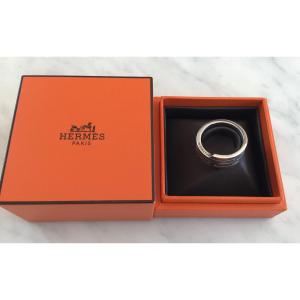 Bague Hermès Argent Vintage T60