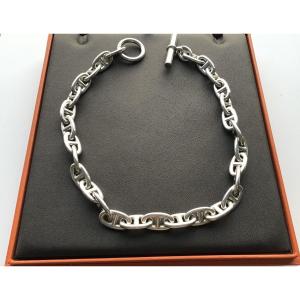 Hermès Anchor Chain Necklace 135g