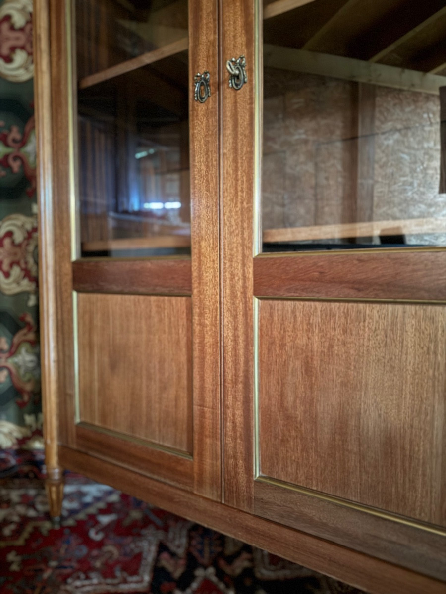 Louis XVI Style Display Cabinet Or Bookcase. -photo-4