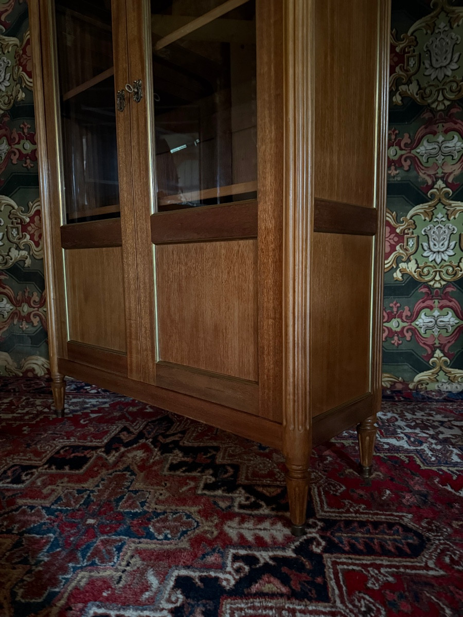 Louis XVI Style Display Cabinet Or Bookcase. -photo-1