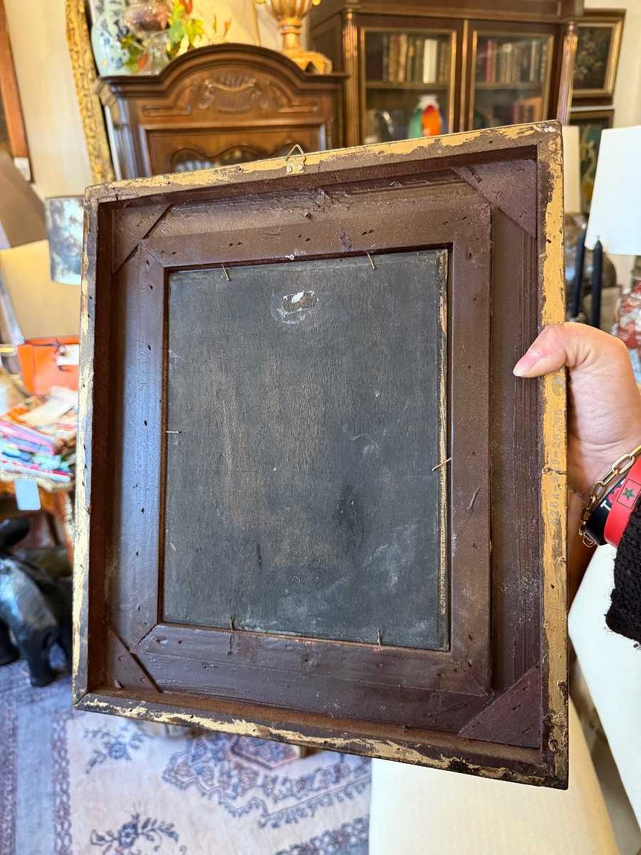 Still Life In The Style Of The 18th Century – Oil On Panel-photo-1