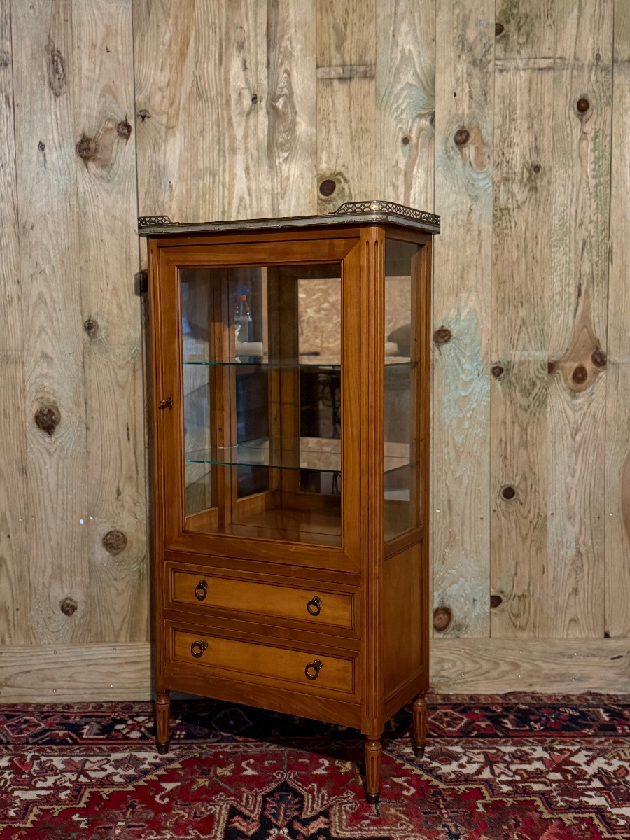 Vitrine Bibus du style Louis XVI-photo-3