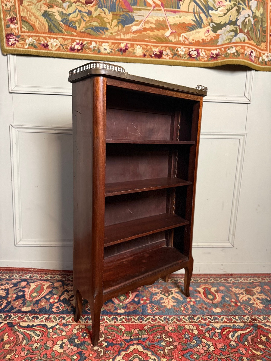 Bibus de style transition Louis XV Louis XVI en acajou époque  XX ème -photo-1