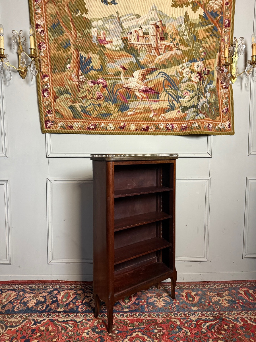 Bibus de style transition Louis XV Louis XVI en acajou époque  XX ème 