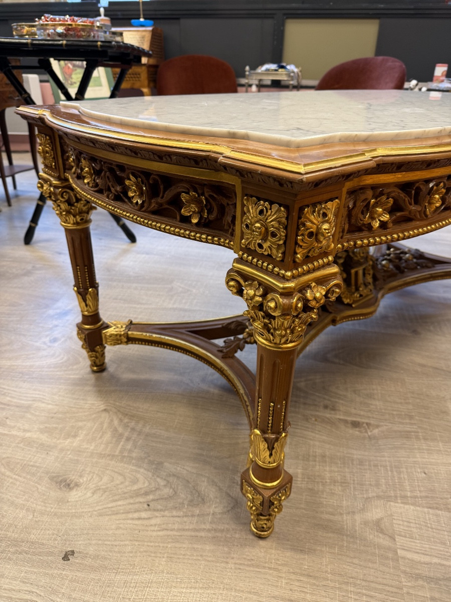 Louis XVI Style Coffee Table. -photo-3