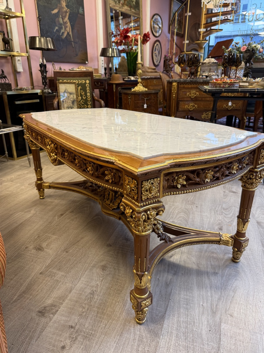 Louis XVI Style Coffee Table. -photo-2