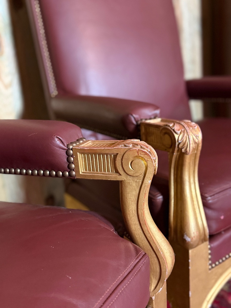 Paire de fauteuils Régence -photo-4