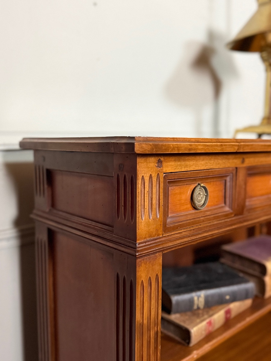 Bibus/louis XVI Style Bookcase. -photo-3