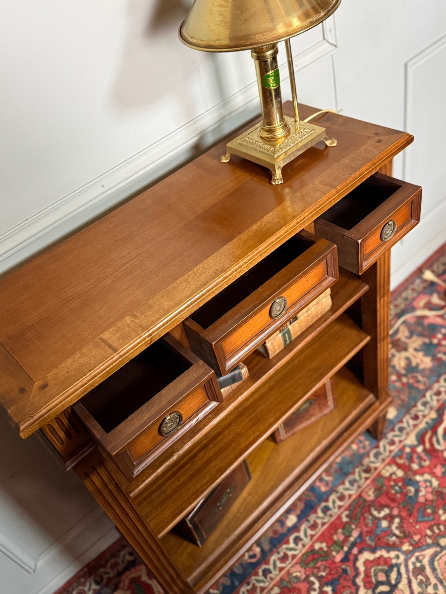 Bibus/louis XVI Style Bookcase. -photo-4