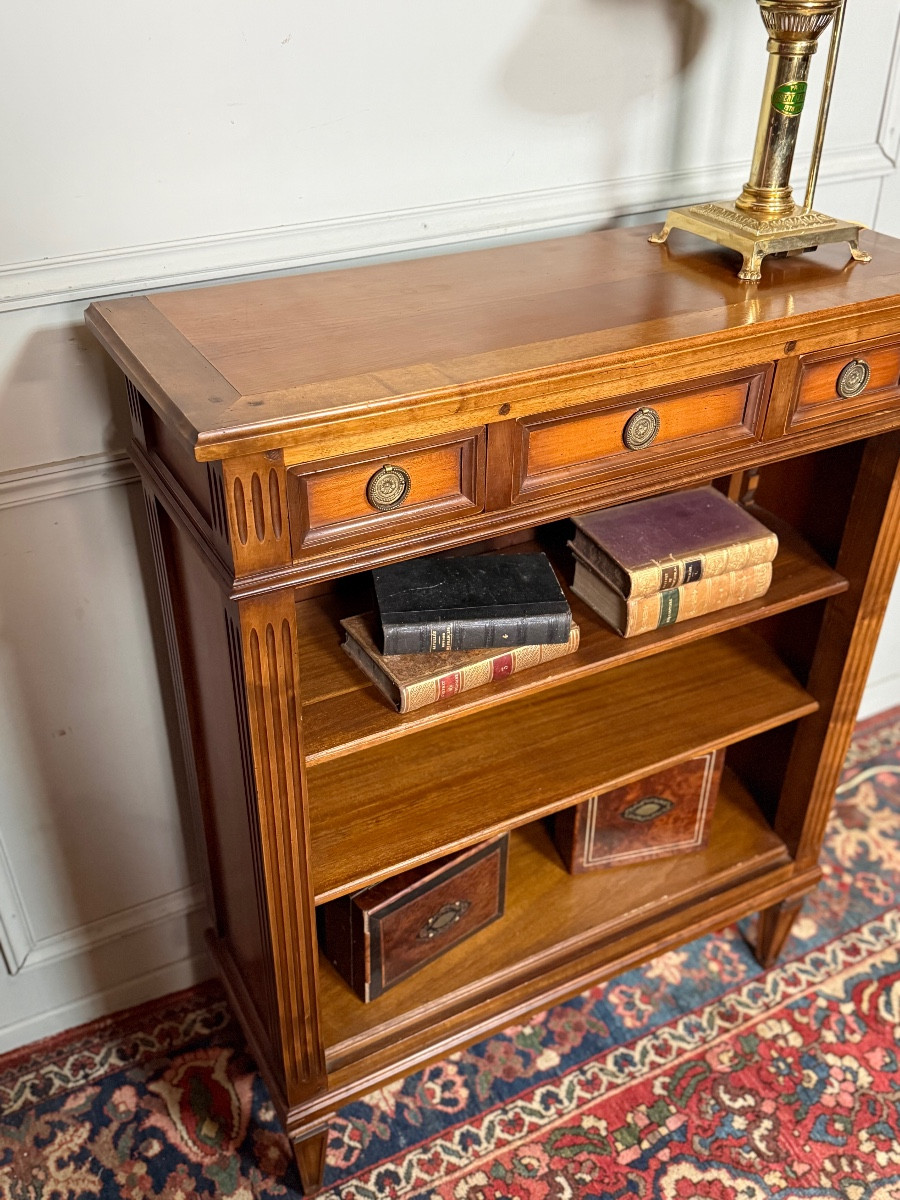Bibus/louis XVI Style Bookcase. -photo-1